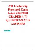 bundle for NGN]2023 ATI FUNDAMENTALS PROCTORED EXAM RETAKE (All Questions Correctly Answered) FUNDAMENTALS PROCTORED EXAM RETAKE