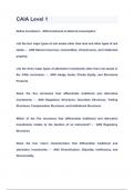 CAIA Level 1 Questions & Answers 2023&lpar;A&plus;GRADED 100&percnt;VERIFIED&rpar;