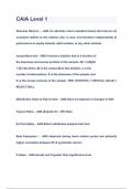 CAIA Level 1 Questions & Answers 2023&lpar;A&plus;GRADED 100&percnt;VERIFIED&rpar;
