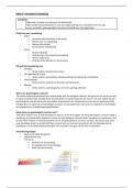 Samenvatting Ondernemingsstrategie 2 (DT.48537) - Business Model Generatie, Management & Organisatie