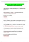 Buildertrend Project Manager Certification- Final Exam-with 100&percnt; verified solutions-2023