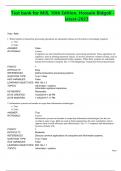 Test bank for MIS&comma; 10th Edition&comma; Hossein Bidgoli -latest-2023