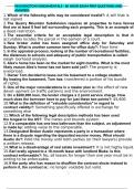 WASHINGTON FUNDAMENTALS - 60 HOUR EXAM PREP QUESTIONS AND ANSWERS