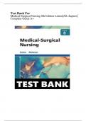 Test Bank for Medical-Surgical Nursing 8th Edition Linton|All chapters|Complete Guide 2023