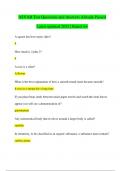 ASVAB Test Questions and Answers Already Passed  Latest updated 2023&sol;24 &vert; Rated A&plus;