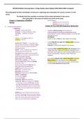NR 328 Pediatric Nursing Exam 1 Study Guide Latest Update 2023-2024 100% Complete