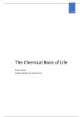 The Chemical Basis of Life