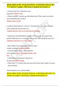 HESI MED SURG 55 QUESTIONS ANSWERS 2023&sol;24 RN V1-Clinical Complex Med Surg &lpar;Updated download A&plus;