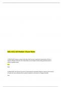 DAU ACQ 120 Module 4 Exam Notes 2023/24