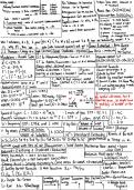 CHEAT SHEET For Chemistry 1 CHM1045 A++ GURANTEED