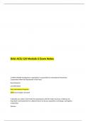 DAU ACQ 120 Module 6 Exam Notes 2023/24