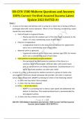 OB-GYN 1500 Midterm Questions and Answers 100&percnt; Correct-Verified Assured Success Latest Update 2023 RATED A&plus;