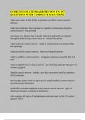ESTHETICS STATE BOARD REVIEW TN&vert; 197 QUESTIONS WITH COMPLETE SOLUTIONS 