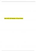 DAU ACQ 120 Module 15 Exam Notes 2023/24