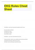 EKG Rules Cheat Sheet