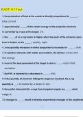 RADT 415 Final Exam Questions and Answers &lpar;2023&sol;2024&rpar; &lpar;Verified Answers&rpar;