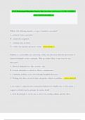FTCE Professional Education Practice Test Questions And Answers WITH VERIFIED SOLUTIONS GRADED A&plus;