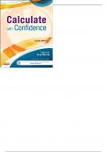 Calculate with Confidence  6th Edition by Deborah C&period; Gray Morris -Test Bank