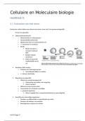 Samenvatting - Cellulaire en Moleculaire Biologie, Hoofdstuk 5