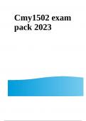 Cmy1502 exam pack 2023/2024