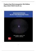 Engineering Electromagnetics 9th Edition.
