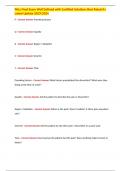 PALS RED CROSS FINAL EXAM WELL REVICED AND ACCURATELY DEFINED RATED A&plus; &comma;LATEST UPDATE