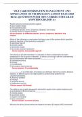 WGU C468 INFORMATION MANAGEMENT AND APPLICATION OF TECHNOLOGY LATEST EXAM 2023 REAL QUESTIONS WITH 100&percnt; CORRECT DETAILED ANSWERS GRADED A&plus;