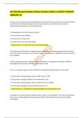 ATI RN Mental Health Online Practice 2023 A LATEST UPDATE  GRADED A&plus;