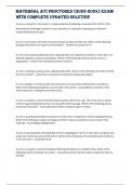 MATERNAL ATI PROCTORED &lpar;2023-2024&rpar; Exam With Compl