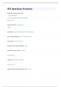 ATI Nutrition Practice