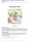 Pneumonia-COPD Case Study - Joan Walker, 84 years old (answered)