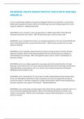 RN MENTAL HEALTH ONLINE PRACTICE 2023 B WITH NGN Q&A GRADED A&plus;