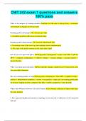 CNIT 242 exam 1 questions and answera 100&percnt; pass
