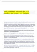  NHA Phlebotomy practice Exam 2019 questions and answers well illustrated&period;