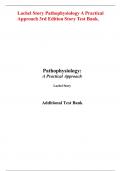 Lachel Story Pathophysiology A Practical Approach 3rd Edition Story Test Bank&period;