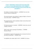 UNITY CERTIFIED ASSOCIATE EXAM 2023-2024 ACTUAL EXAM 300 QUESTIONS AND CORRECT DETAILED ANSWERS WITH RATIONALES&vert;ALREADY GRADED A&plus;   