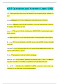 CSS Questions and Answers Latest 2022
