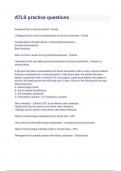 ATLS practice questions