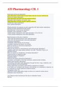ATI Pharmacology CH&period; 1 Top Score Strategies&period;