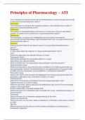 Principles of Pharmacology &ndash; ATI A Comprehensive Guide&period;
