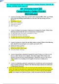 407&lowbar;INTEGRATION&lowbar;RN&lowbar;Comprehensive&lowbar;Online&lowbar;Practice&lowbar;2023&sol;24&lowbar;B&lowbar;FINAL&lowbar;LUNES&lowbar;2850&lowbar;150 QUESTIONS AND ANSWERS