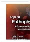 Applied Pathophysiology A Conceptual Approach to the Mechanisms of Disease 3rd Edition Braun Test Ban