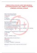 CIDESCO FINAL EXAM LATEST 2023-2024 REAL  EXAM 200 QUESTIONS AND C ORRECT ANSWERS  &lpar;VERIFIED ANSWERS&rpar; &vert;AGRADE