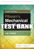 Test Bank For Pilbeam's Mechanical Ventilation, 7th - 2020 All Chapters - 9780323551274