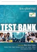 Test Bank For Exploring Microsoft Office 2016 Volume 1 1st Edition All Chapters - 9780134320793