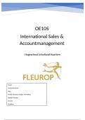 OE151a International Sales and Accountmanagement - Cijfer 8.5!!
