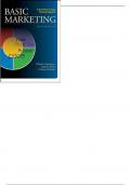 Basic Marketing A Strategic Marketing Planning Approach 19th Edition by Perreault -  Test Bank