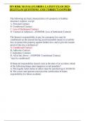 FIN RISK MANAG FLORIDA LATEST EXAM 2023-2024 EXAM QUESTIONS AND CORRECT ANSWERS&period;