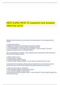  MED SURG HESI V2 questions and answers latest top score&period;