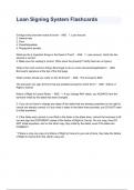 Loan Signing System Flashcards With Verified Answers Combined Package Deal 